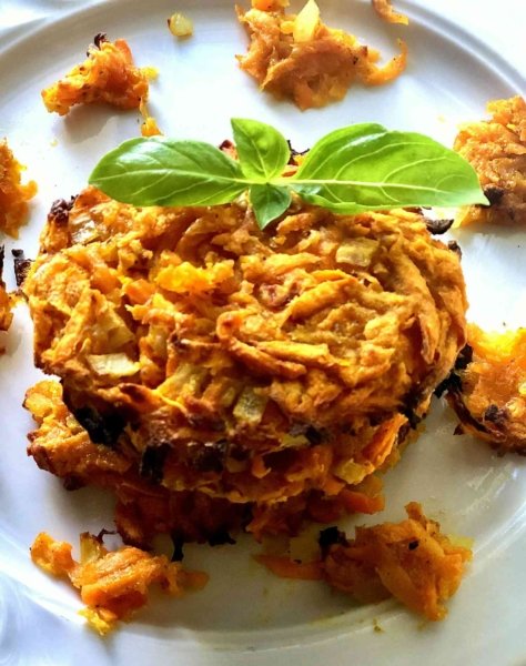 Air Fryer Vegan Sweet Potato Fritters