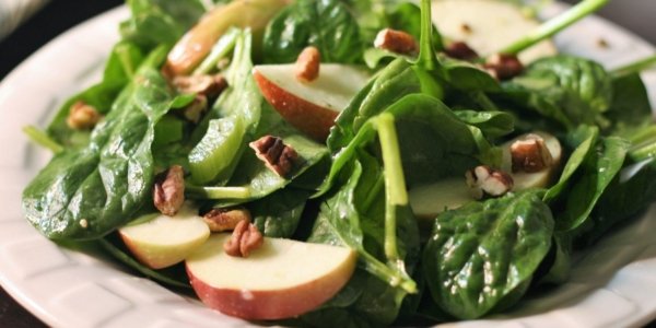 Apple Spinach Salad