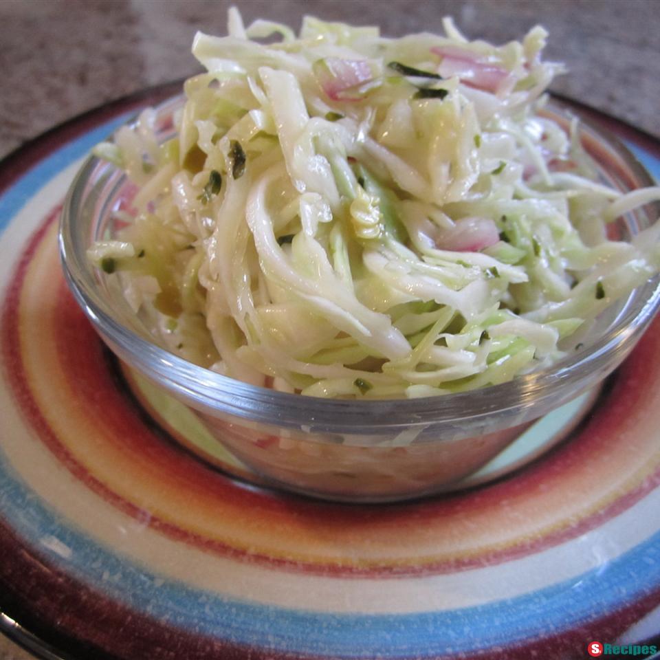 Cabbage Slaw for Fish Tacos