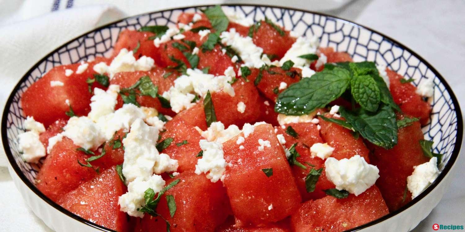 Celebrate Summer with Watermelon, Feta, and Mint Salad
