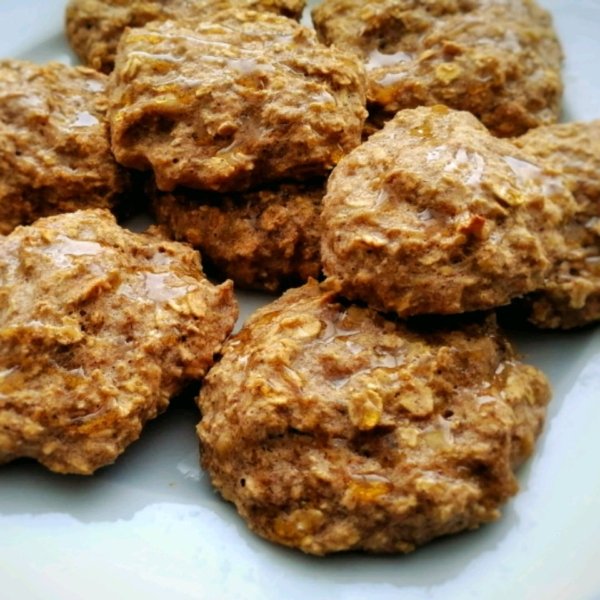 Clean Banana Oat Cookies