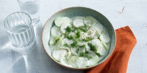 Dad’s Creamy Cucumber Salad