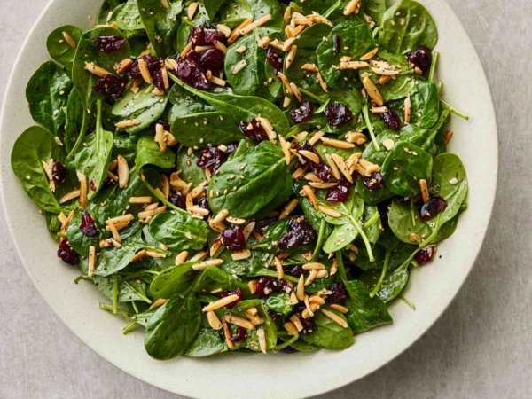 Jamie’s Cranberry Spinach Salad