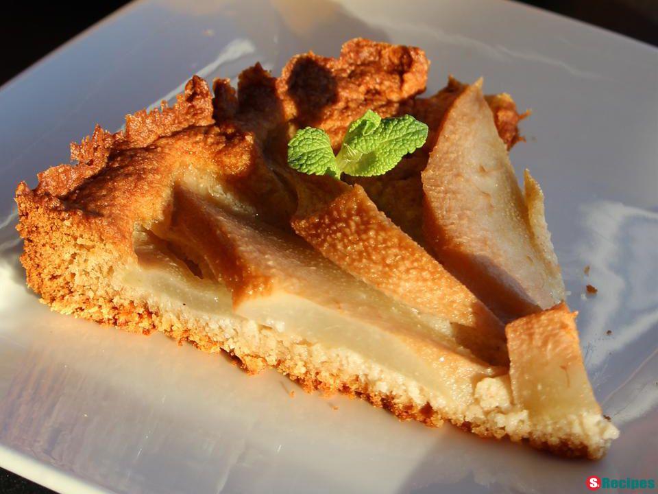 Pear and Almond Tart (Dairy and Gluten Free)