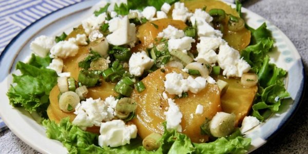 Roasted Beet Salad with Feta