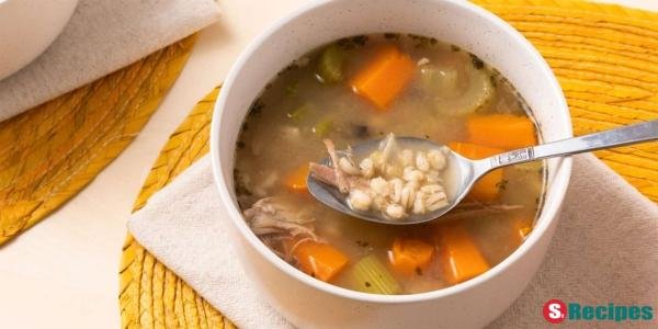 Hearty Barley Turkey Soup