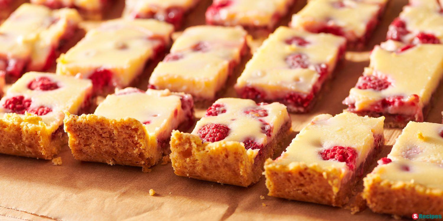 Lemon-Raspberry Cheesecake Bars